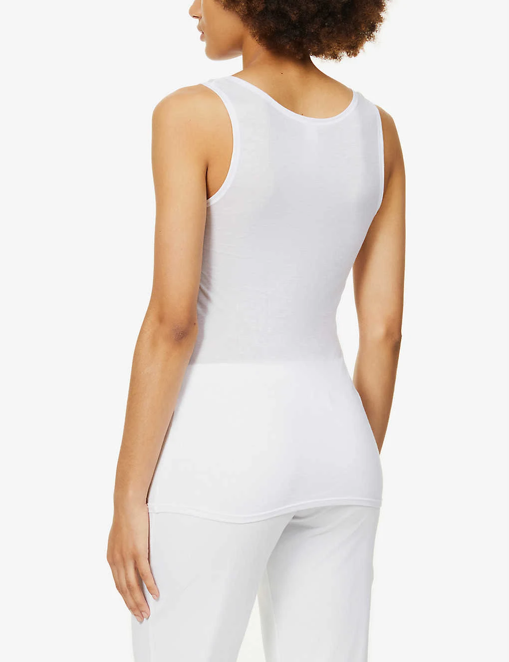 HANRO Ultralight Scoop-neck Cotton-jersey Top 6 HANRO Ultralight Scoop-neck Cotton-jersey Top - Image 4