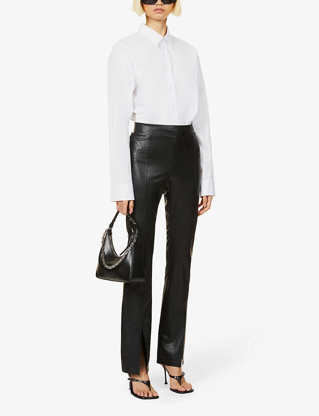 Commando Com Faux Leather Splt Pant 4 Commando Com Faux Leather Splt Pant - Image 2