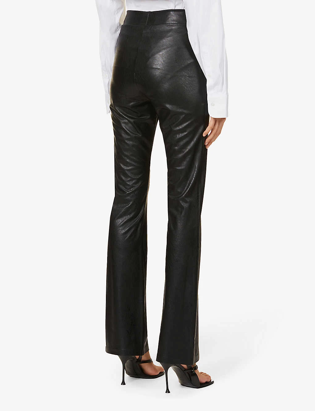 Commando Com Faux Leather Splt Pant 6 Commando Com Faux Leather Splt Pant - Image 4