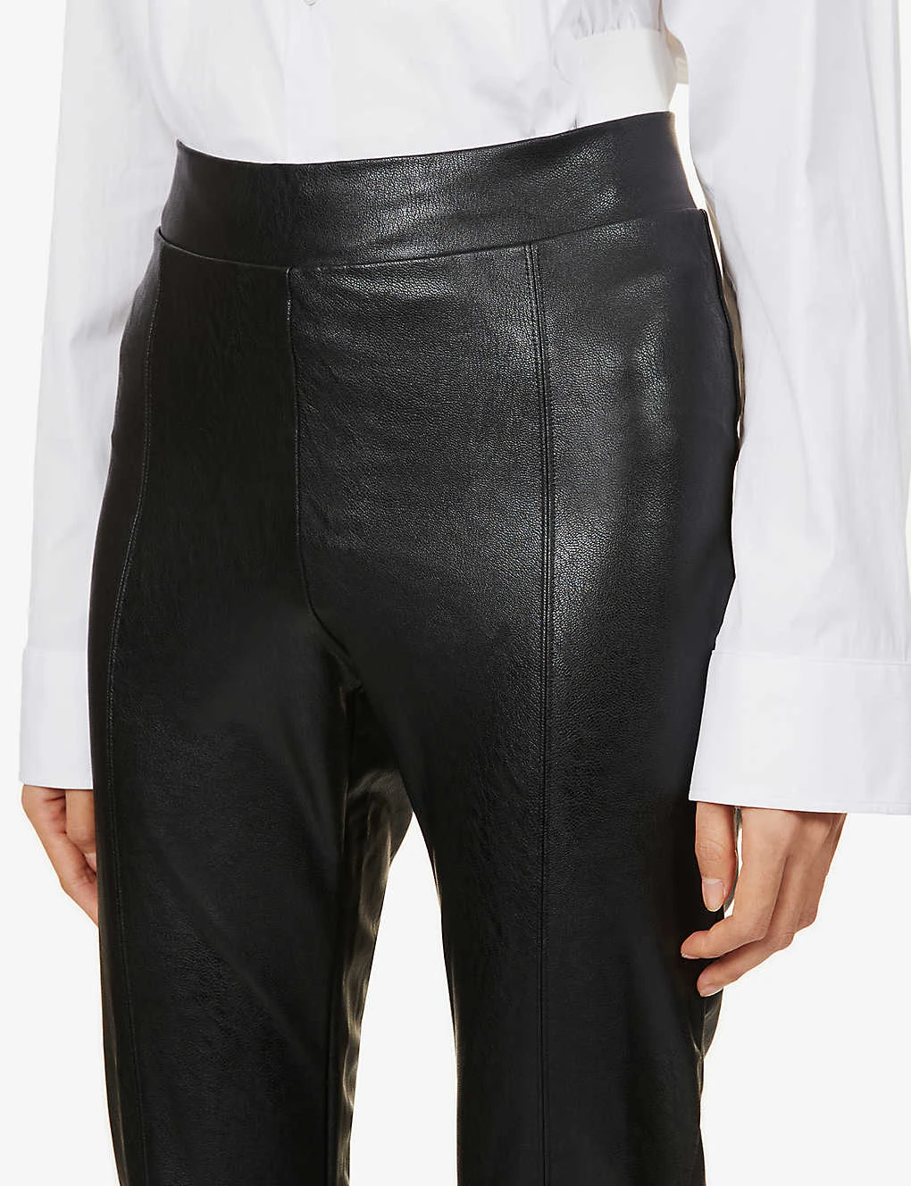 Commando Com Faux Leather Splt Pant 7 Commando Com Faux Leather Splt Pant - Image 5