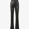 Commando Com Faux Leather Splt Pant 2 Commando Com Faux Leather Splt Pant -Sweaty Betty Store R03851555 BLACK M