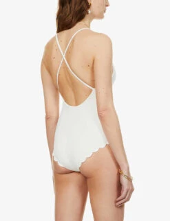 Marysia North Maillot V-neck Swimsuit 10 Marysia North Maillot V-neck Swimsuit -Sweaty Betty Store R03872312 COCONUT ALT03