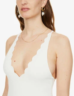 Marysia North Maillot V-neck Swimsuit 11 Marysia North Maillot V-neck Swimsuit -Sweaty Betty Store R03872312 COCONUT ALT04