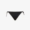 Calvin Klein Intense Power Logo-print High-rise Bikini Bottoms 2 Calvin Klein Intense Power Logo-print High-rise Bikini Bottoms -Sweaty Betty Store R03874197 PVHBLACK M
