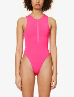 Davis Zipped Swimsuit 9 Davis Zipped Swimsuit -Sweaty Betty Store R03878936 AMORE ALT02