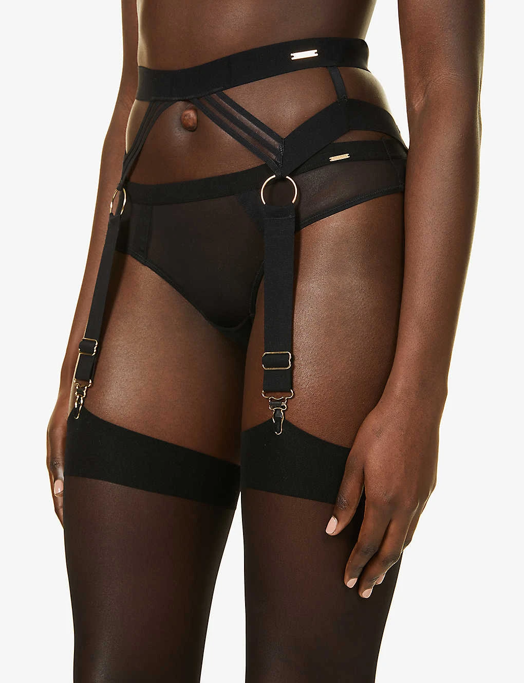 BLUEBELLA Sutton Elasticated Stretch-woven Suspender Belt 5 BLUEBELLA Sutton Elasticated Stretch-woven Suspender Belt - Image 3
