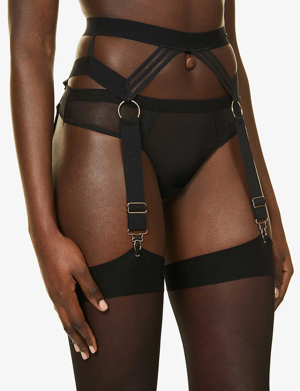 BLUEBELLA Sutton Elasticated Stretch-woven Suspender Belt 7 BLUEBELLA Sutton Elasticated Stretch-woven Suspender Belt - Image 5