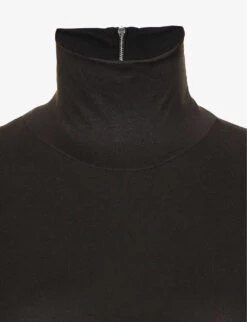 Maternity The Lara Stretch-jersey Body 7 Maternity The Lara Stretch-jersey Body -Sweaty Betty Store R03900532 BLACK ALT02