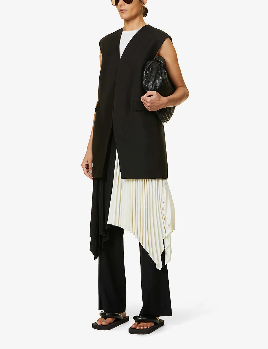 Joseph Morrissey Relaxed-fit High-rise Straight Stretch-wool Trousers 4 Joseph Morrissey Relaxed-fit High-rise Straight Stretch-wool Trousers - Image 2