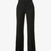 Joseph Morrissey Relaxed-fit High-rise Straight Stretch-wool Trousers 2 Joseph Morrissey Relaxed-fit High-rise Straight Stretch-wool Trousers -Sweaty Betty Store R03900894 BLACK M