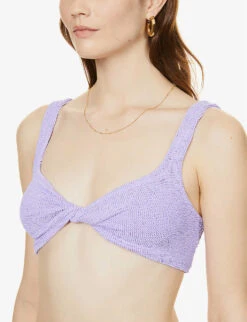 Juno Knotted Crinkled Bikini 12 Juno Knotted Crinkled Bikini -Sweaty Betty Store R03916774 LILAC ALT04