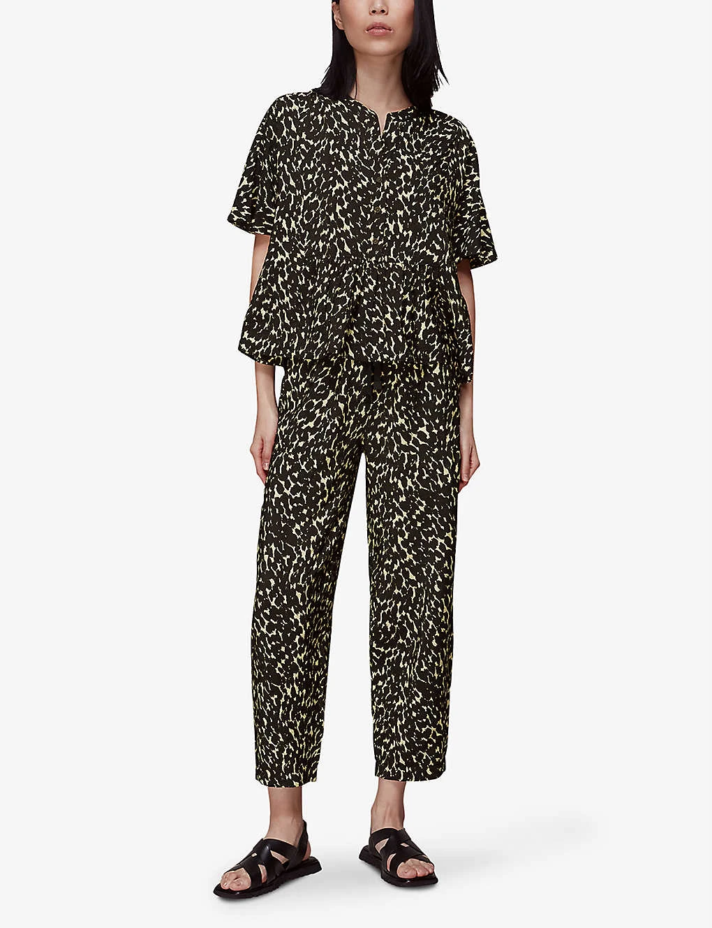 Whistles Hannah Graphic-print Woven Blouse 4 Whistles Hannah Graphic-print Woven Blouse - Image 2