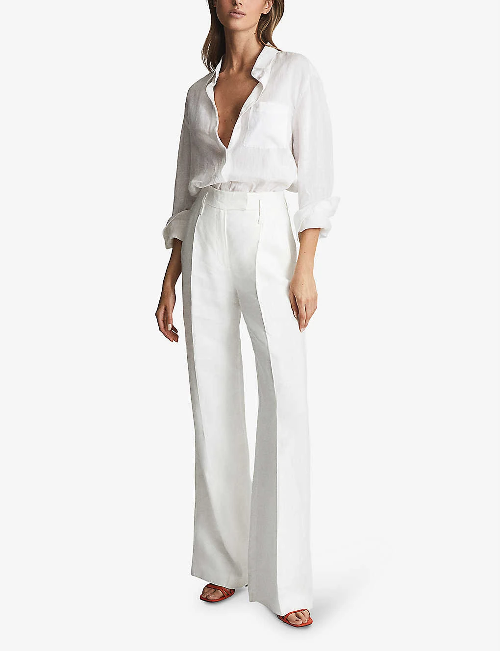 Reiss Campbell Linen Shirt 4 Reiss Campbell Linen Shirt - Image 2