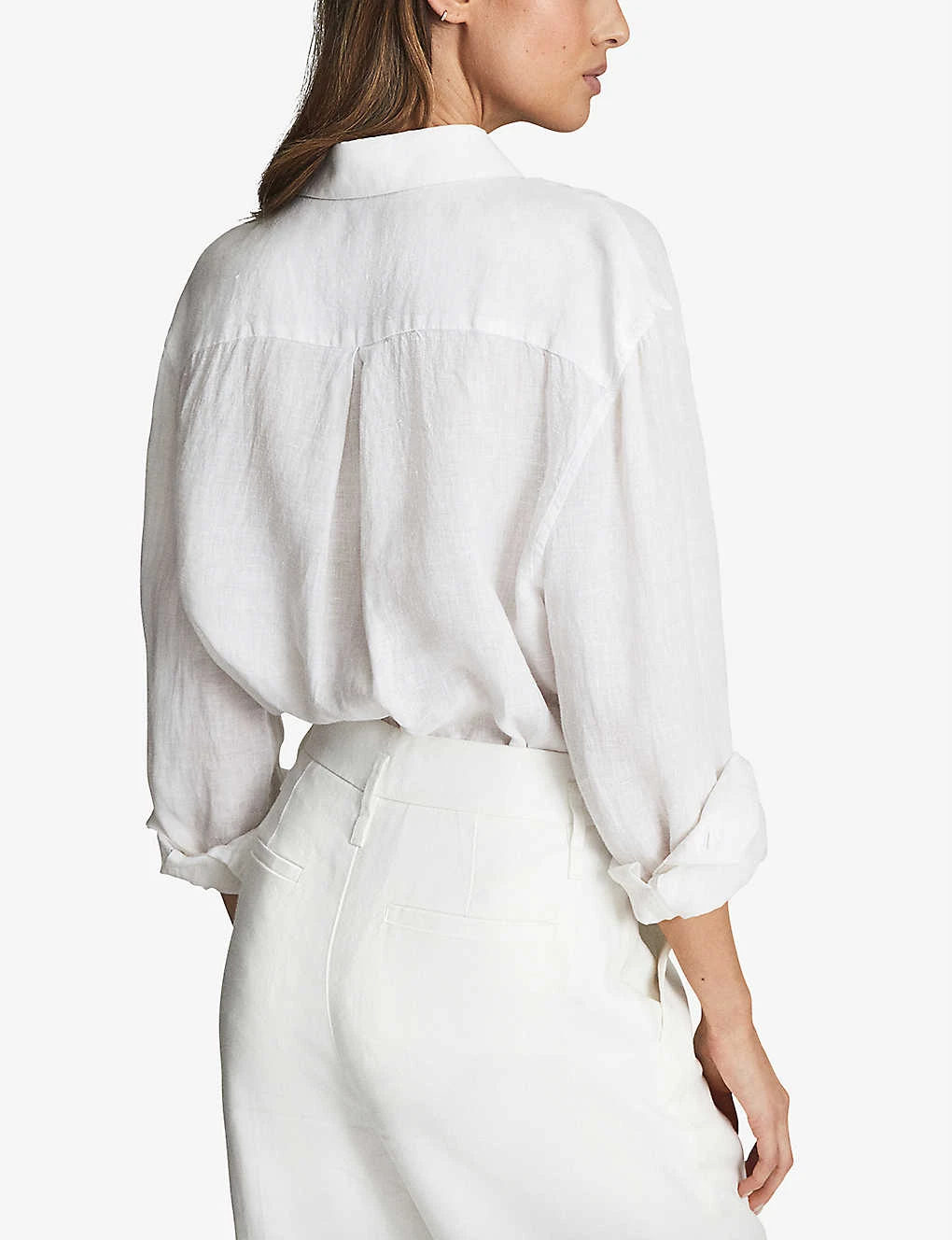 Reiss Campbell Linen Shirt 6 Reiss Campbell Linen Shirt - Image 4