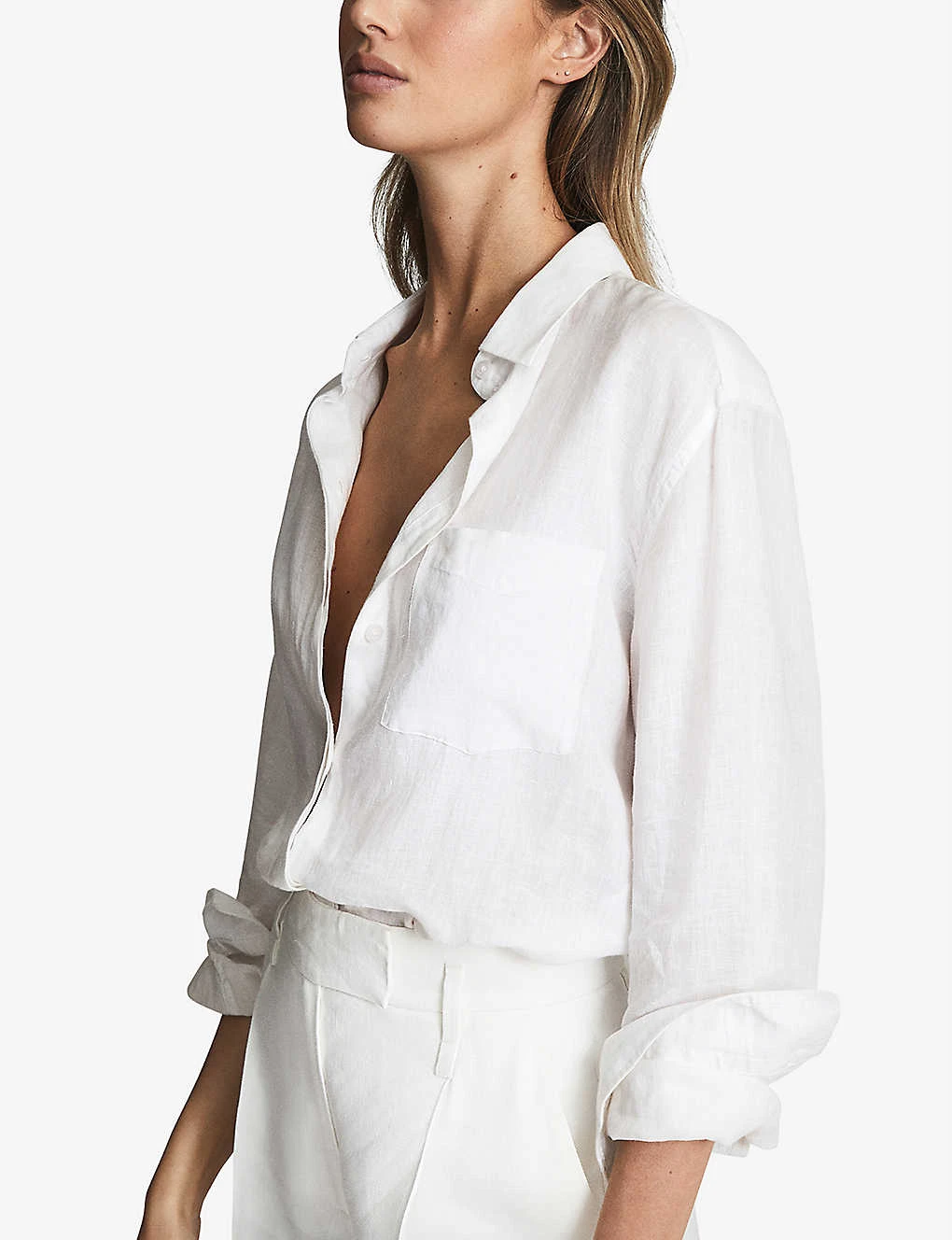 Reiss Campbell Linen Shirt 7 Reiss Campbell Linen Shirt - Image 5