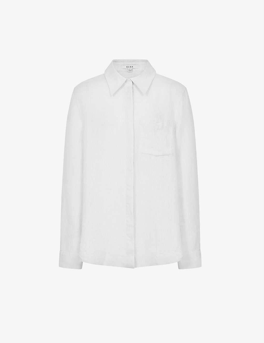 Reiss Campbell Linen Shirt 3 Reiss Campbell Linen Shirt