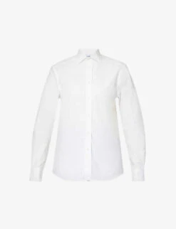 The Boyfriend Long-sleeved Organic-cotton Shirt