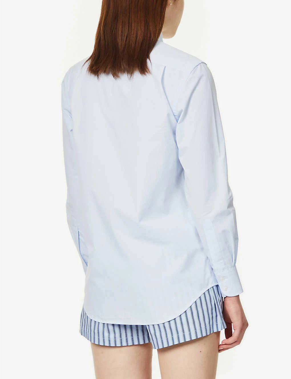 The Boyfriend Long-sleeved Cotton-poplin Shirt 6 The Boyfriend Long-sleeved Cotton-poplin Shirt - Image 4