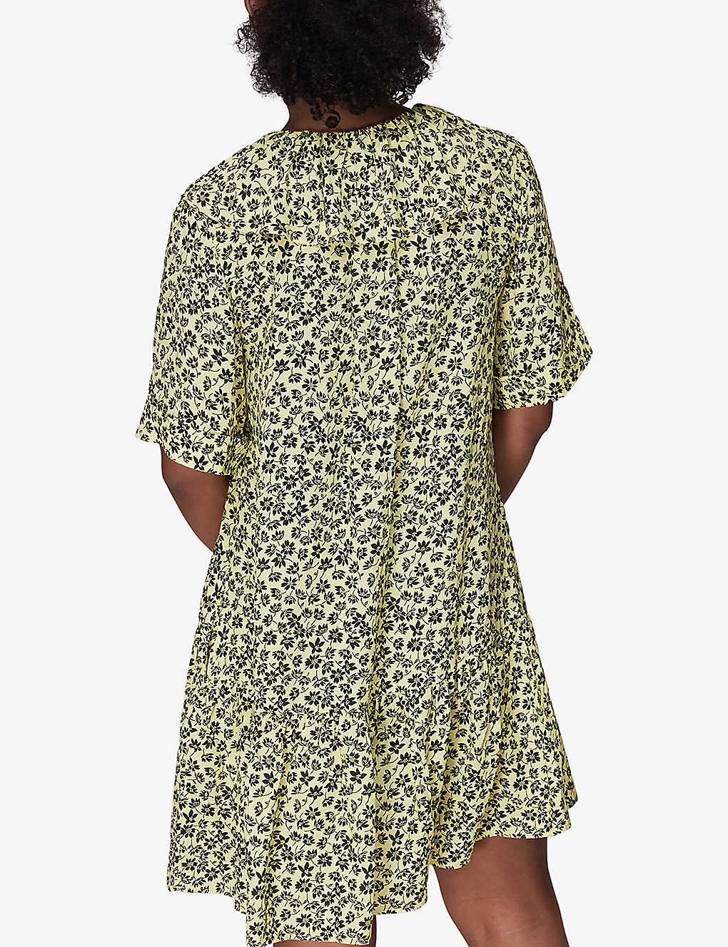 Whistles Floral-print Frill-collar Woven Dress 6 Whistles Floral-print Frill-collar Woven Dress - Image 4