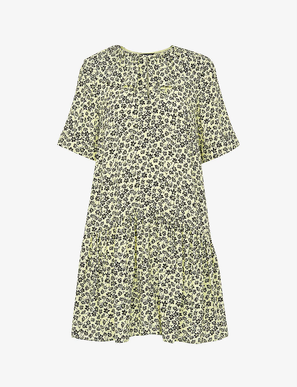 Whistles Floral-print Frill-collar Woven Dress 3 Whistles Floral-print Frill-collar Woven Dress
