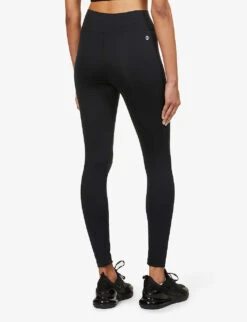 Center Stage High-rise Stretch-woven Leggings -Sweaty Betty Store R03938557 BLACK ALT03