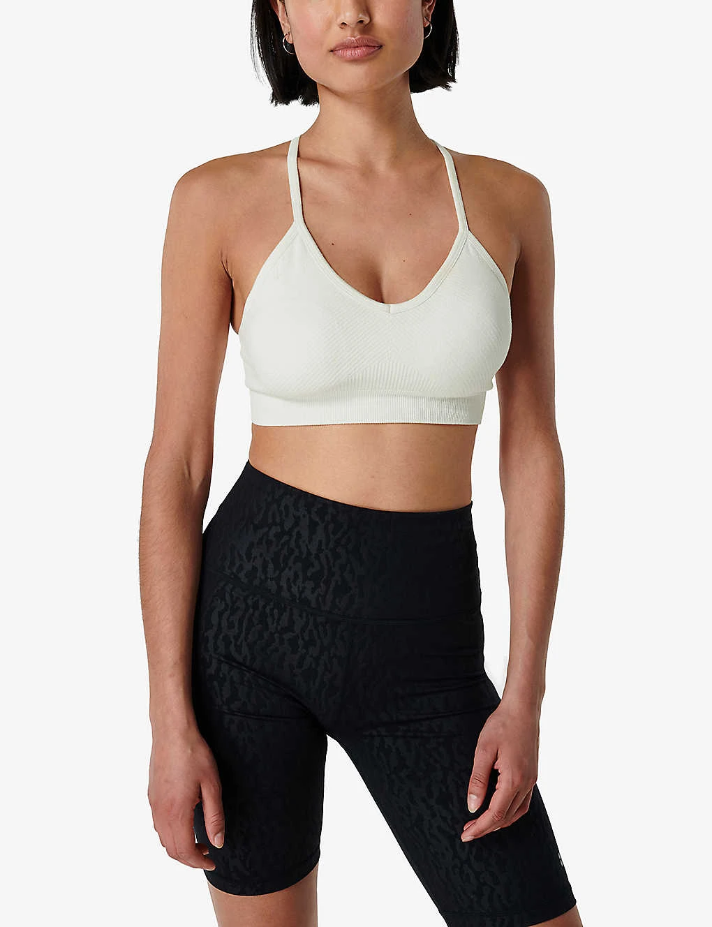 Sweaty Betty Mindful Seamless Stretch-woven Sports Bra 5 Sweaty Betty Mindful Seamless Stretch-woven Sports Bra - Image 3