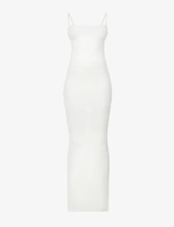 Soft Lounge Ribbed Stretch-jersey Nightdress