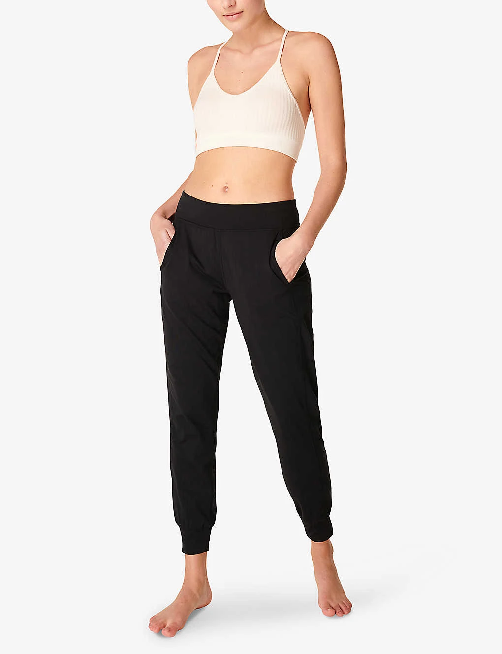 Sweaty Betty Gary Relaxed-fit Straight Leg Mid-rise Stretch-woven Yoga Trousers L29 4 Sweaty Betty Gary Relaxed-fit Straight Leg Mid-rise Stretch-woven Yoga Trousers L29 - Image 2