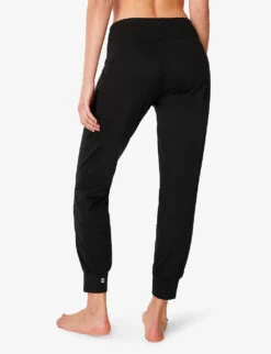 Sweaty Betty Gary Relaxed-fit Straight Leg Mid-rise Stretch-woven Yoga Trousers L29 12 Sweaty Betty Gary Relaxed-fit Straight Leg Mid-rise Stretch-woven Yoga Trousers L29 -Sweaty Betty Store R03958961 BLACK ALT03