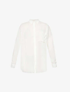 Cruz Semi-sheer Rayon Shirt