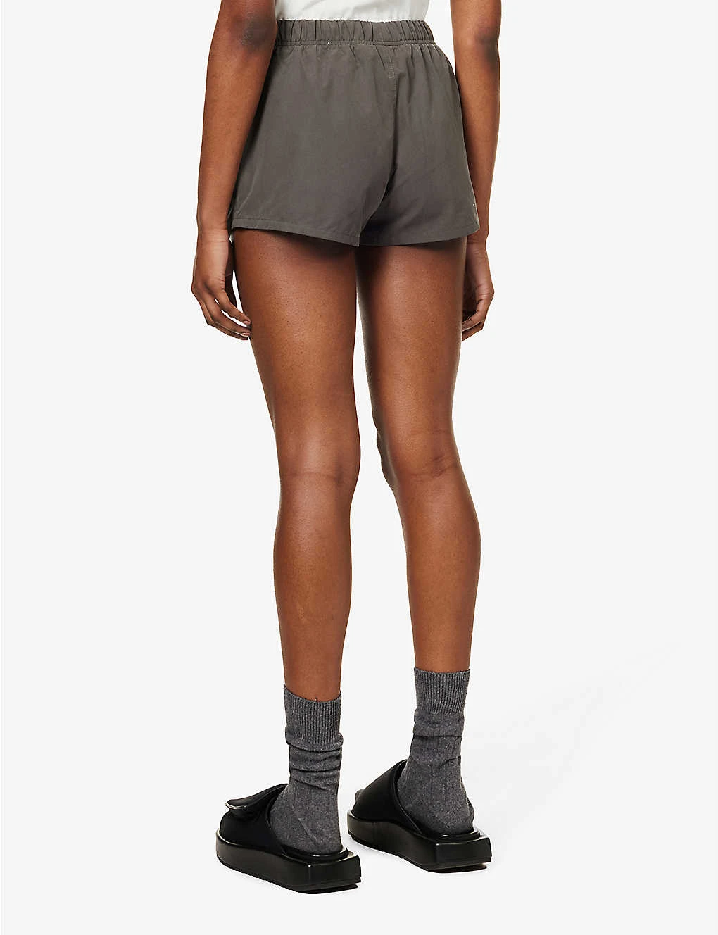 ESSENTIALS Brand-patch Cotton-blend Shorts 6 ESSENTIALS Brand-patch Cotton-blend Shorts - Image 4