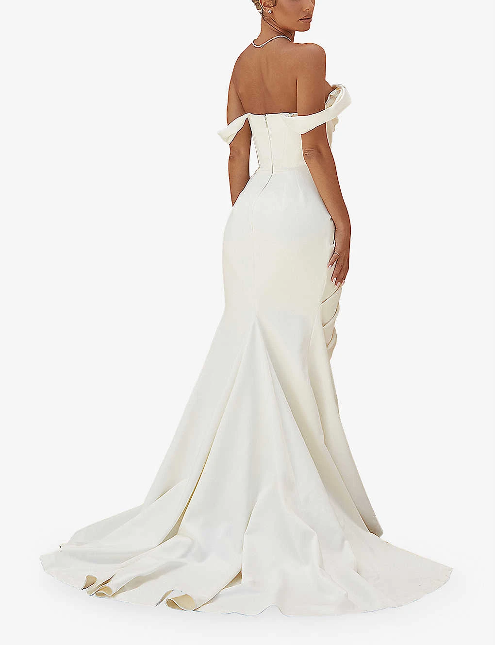 Delphine Sleeveless Satin Maxi Dress 6 Delphine Sleeveless Satin Maxi Dress - Image 4