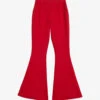Ted Baker Bevis Panel Flared High-rise Stretch-woven Trousers