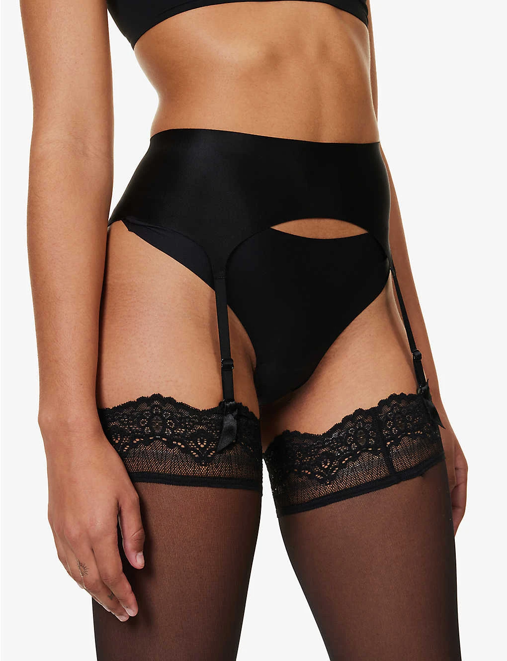 Wolford High-rise Stretch-woven Suspender Belt 3 Wolford High-rise Stretch-woven Suspender Belt - Image 2