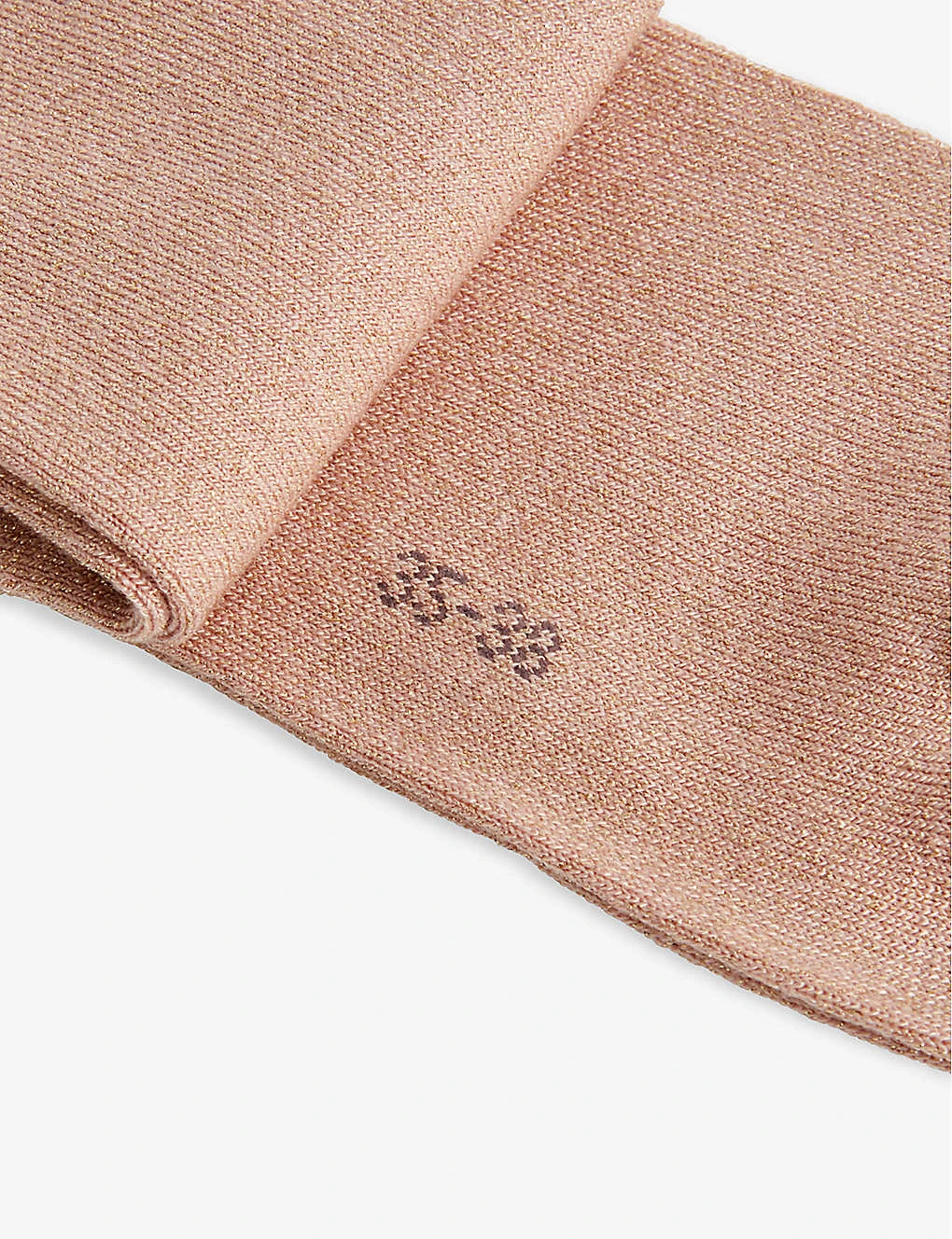 Falke Metallic Rolled-hem Stretch-woven Socks 4 Falke Metallic Rolled-hem Stretch-woven Socks - Image 2