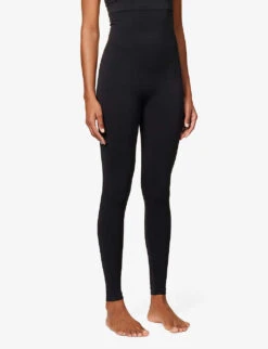 Spanx EcoCare High-rise Stretch-jersey Leggings 9 Spanx EcoCare High-rise Stretch-jersey Leggings -Sweaty Betty Store R04004269 VERYBLACK ALT02