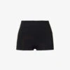 Spanx EcoCare High-rise Stretch-woven Boxer Briefs -Sweaty Betty Store R04004273 VERYBLACK M