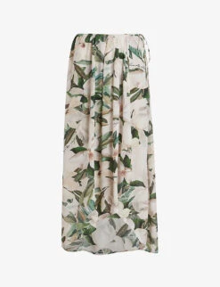 AllSaints Maria Floral-print Woven Sarong