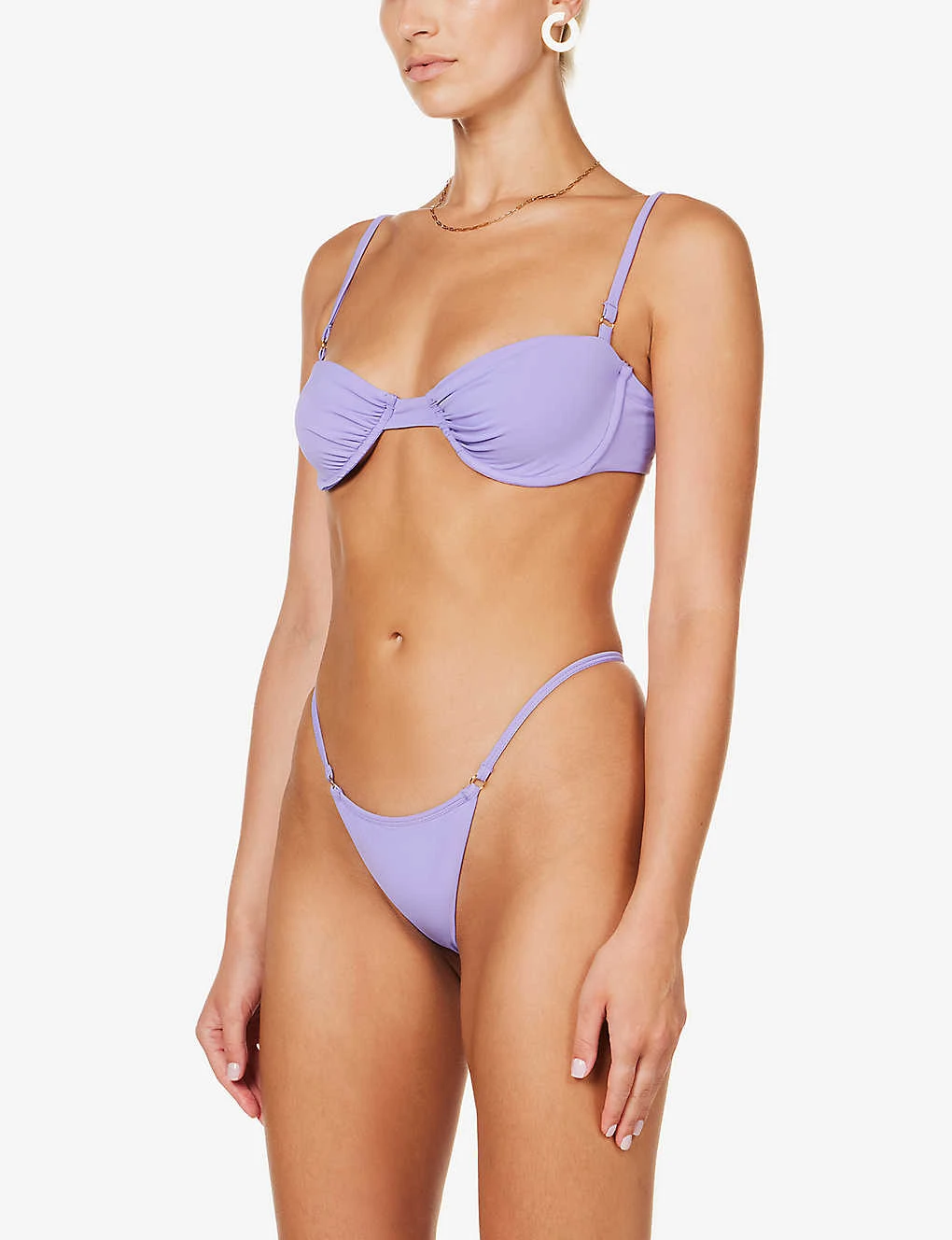 Monaco Underwired Stretch-woven Bikini Top 5 Monaco Underwired Stretch-woven Bikini Top - Image 3
