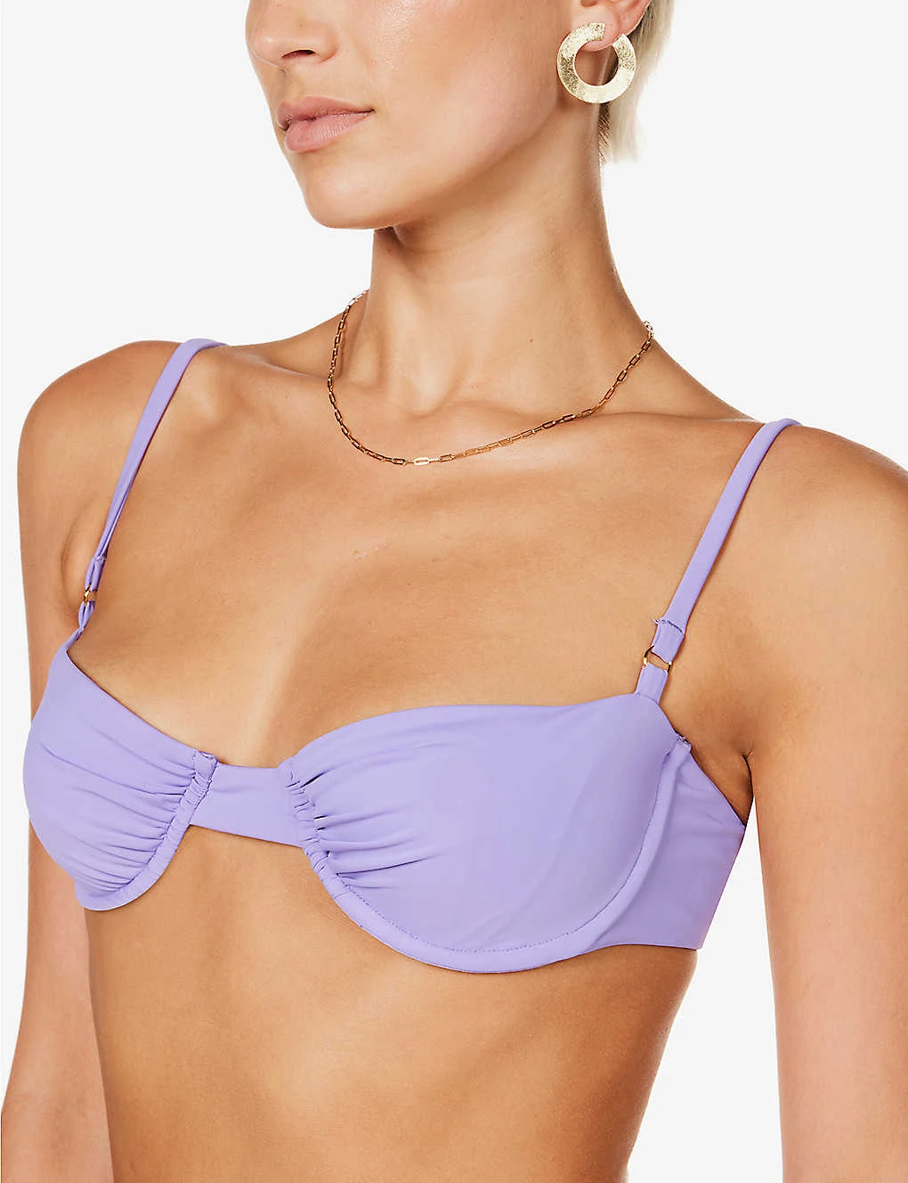 Monaco Underwired Stretch-woven Bikini Top 7 Monaco Underwired Stretch-woven Bikini Top - Image 5