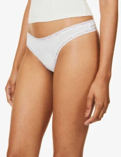 Basics Low-rise Stretch-woven Pack Of Four Thongs 9 Basics Low-rise Stretch-woven Pack Of Four Thongs -Sweaty Betty Store R04009703 MULTICOLOURED ALT02