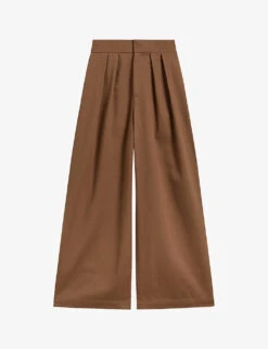 Ted Baker Oaklia Pleated Wide-leg Trousers