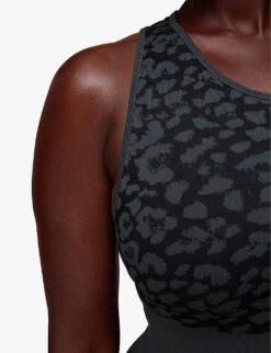 Whistles Animal-print Seamless Stretch-jersey Sports Bra 11 Whistles Animal-print Seamless Stretch-jersey Sports Bra -Sweaty Betty Store R04056800 BLACK ALT04