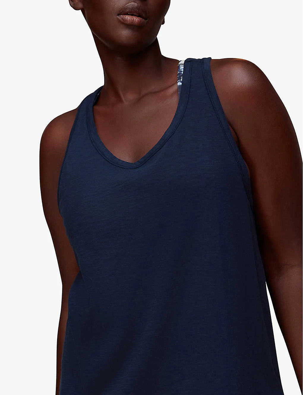 Whistles Scoop-neck Curved-hem Cotton-jersey Vest Top 7 Whistles Scoop-neck Curved-hem Cotton-jersey Vest Top - Image 5