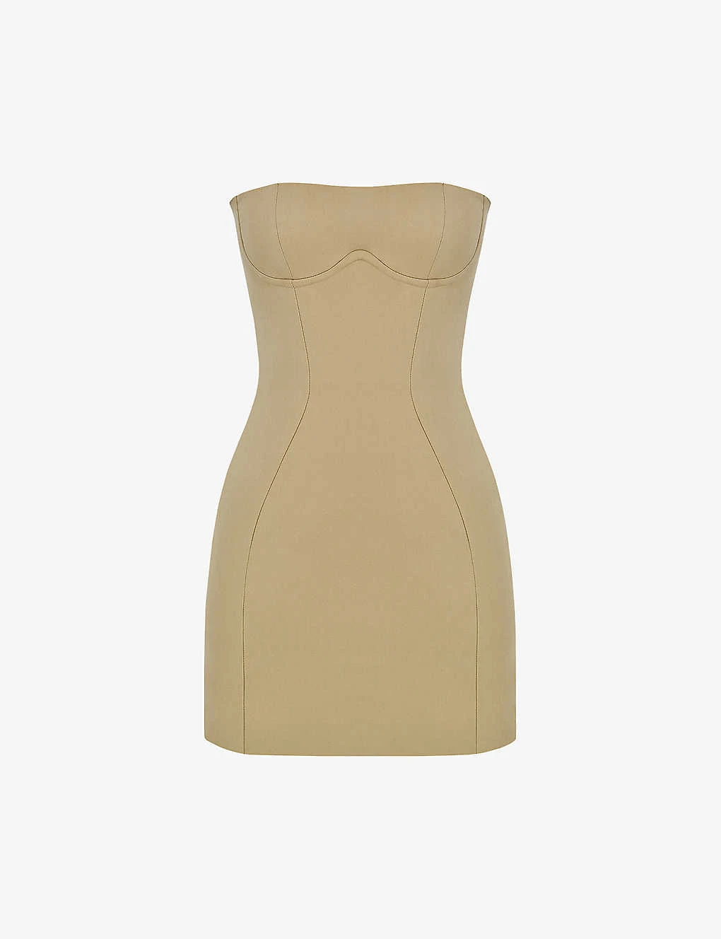 Elissa Strapless Cotton-twill Mini Dress 3 Elissa Strapless Cotton-twill Mini Dress