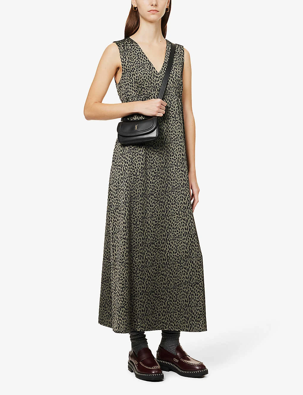 Ikks Sleeveless Printed Maxi Dress 4 Ikks Sleeveless Printed Maxi Dress - Image 2