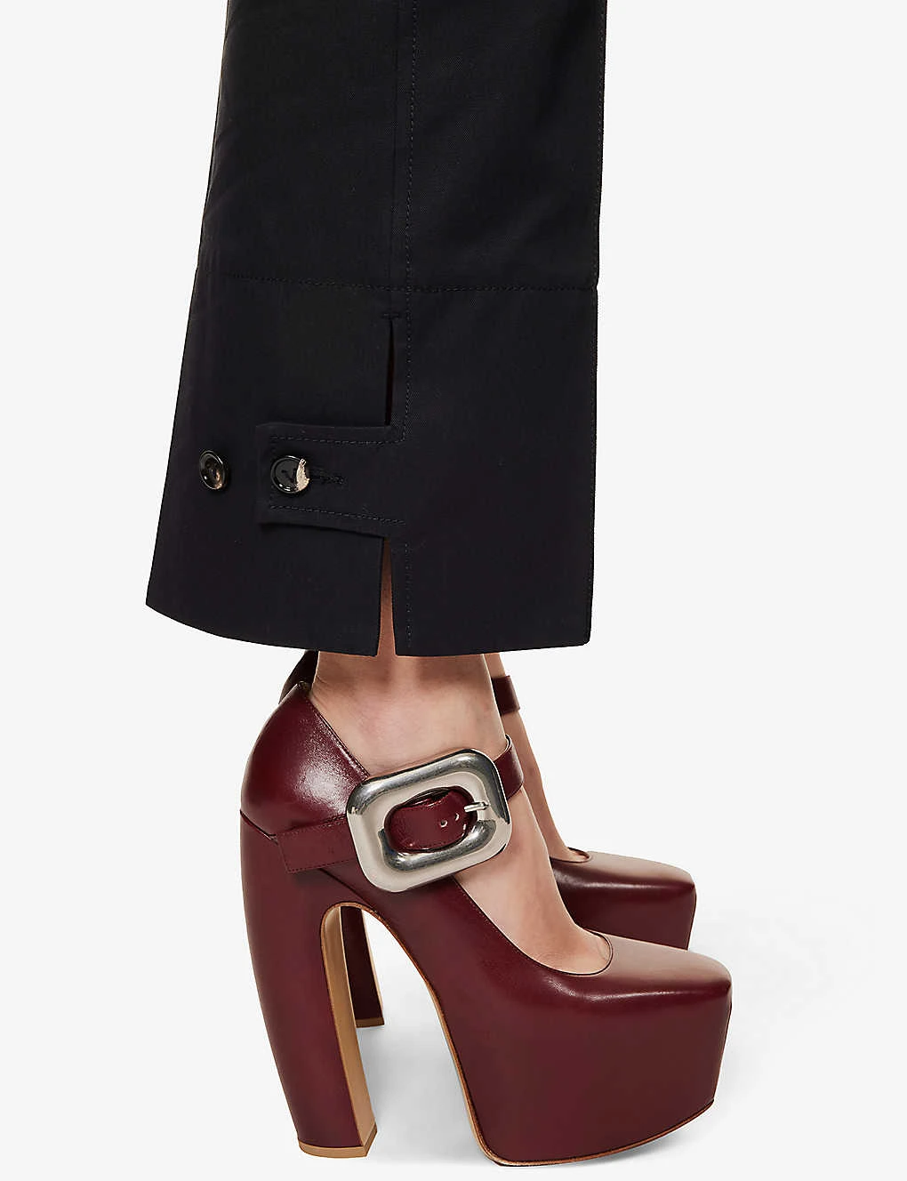 Bottega Veneta Wide-leg High-rise Wool Trousers 7 Bottega Veneta Wide-leg High-rise Wool Trousers - Image 5