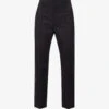 Bottega Veneta Wide-leg High-rise Wool Trousers 2 Bottega Veneta Wide-leg High-rise Wool Trousers -Sweaty Betty Store R04064606 MIDNIGHTBLUE M