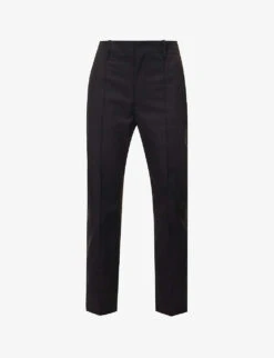 Bottega Veneta Wide-leg High-rise Wool Trousers