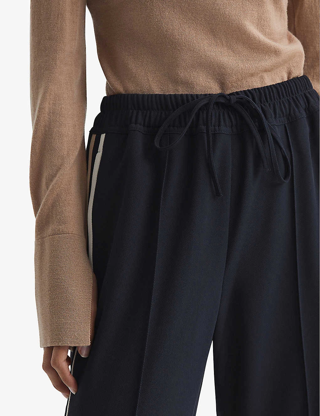 Reiss Odell Stripe-trim Woven Trousers 7 Reiss Odell Stripe-trim Woven Trousers - Image 5